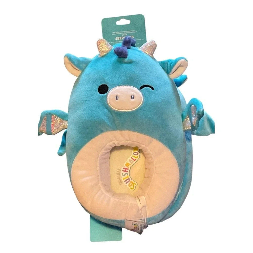 Squishmallow Slippers Tatiana The Dragon Squishy Size 2/3 Youth Kids New